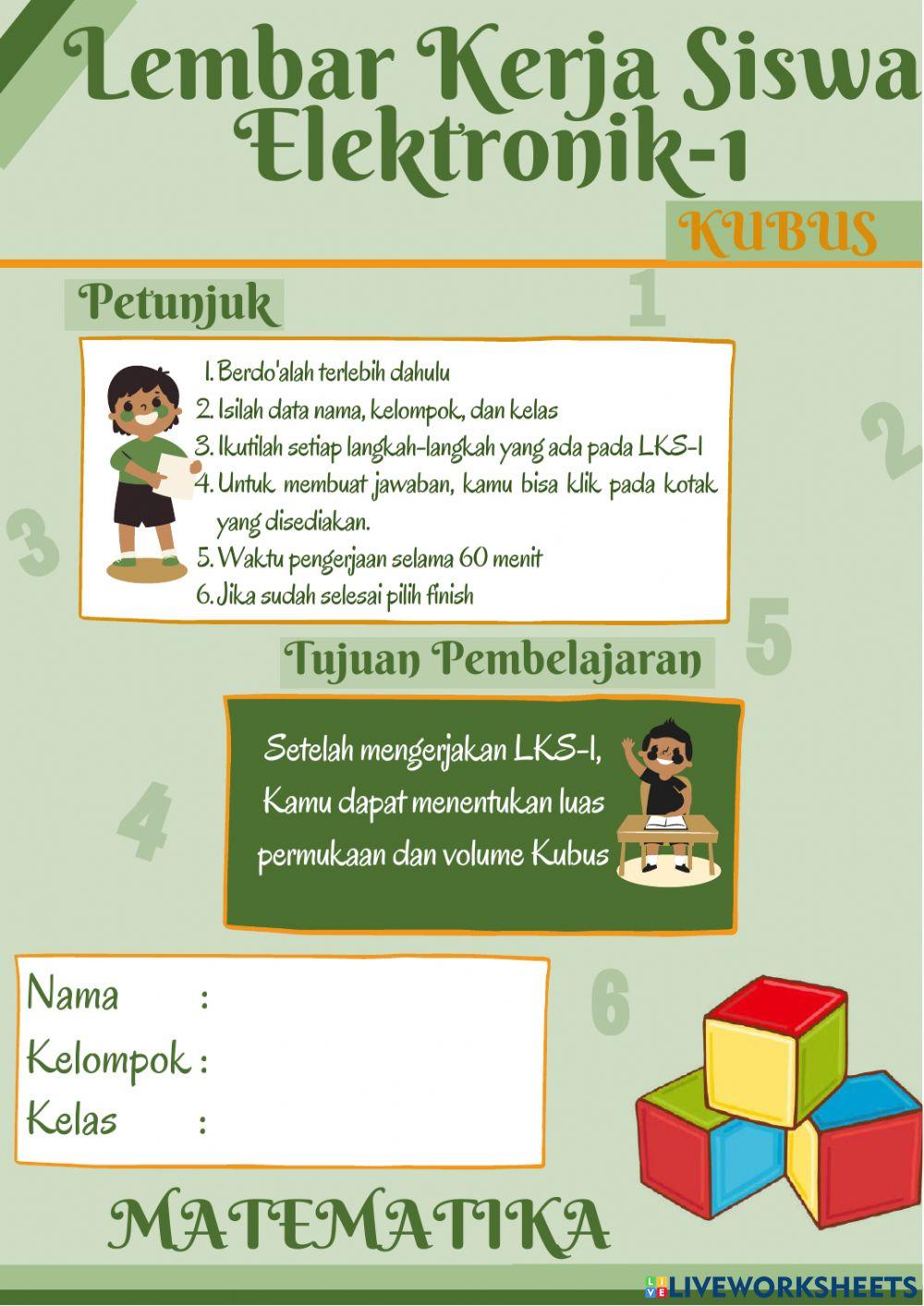 Lembar Kerja Siswa Kubus