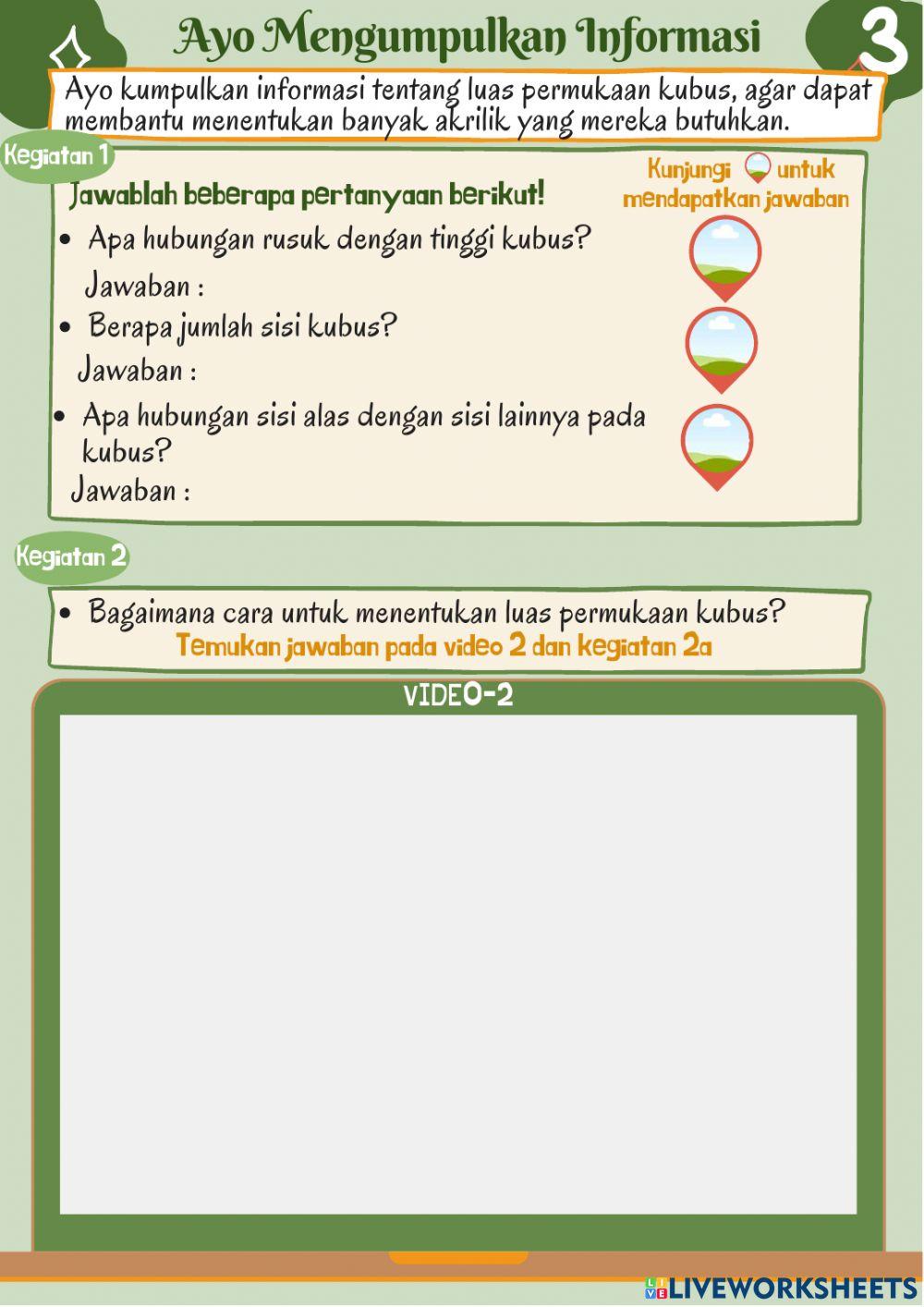 Lembar Kerja Siswa Kubus
