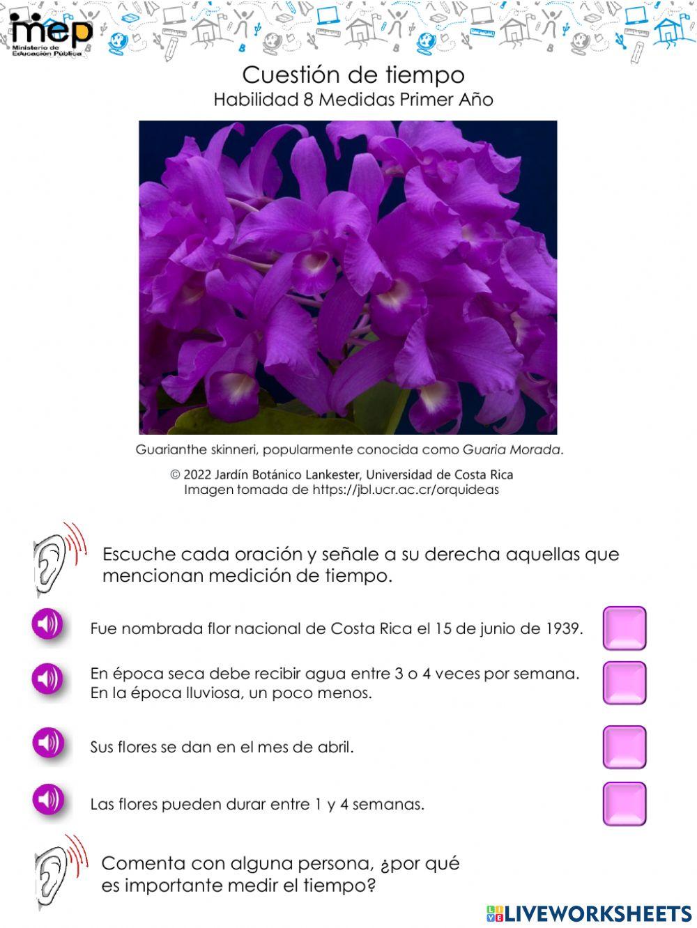 Cuestión de tiempo.