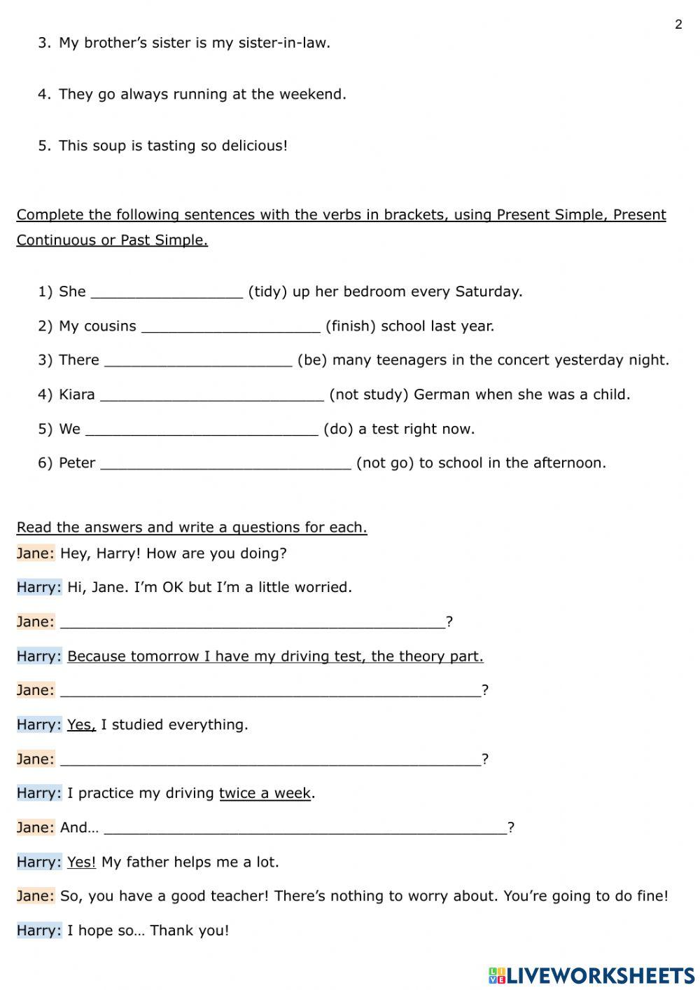 Half of the Year- Test