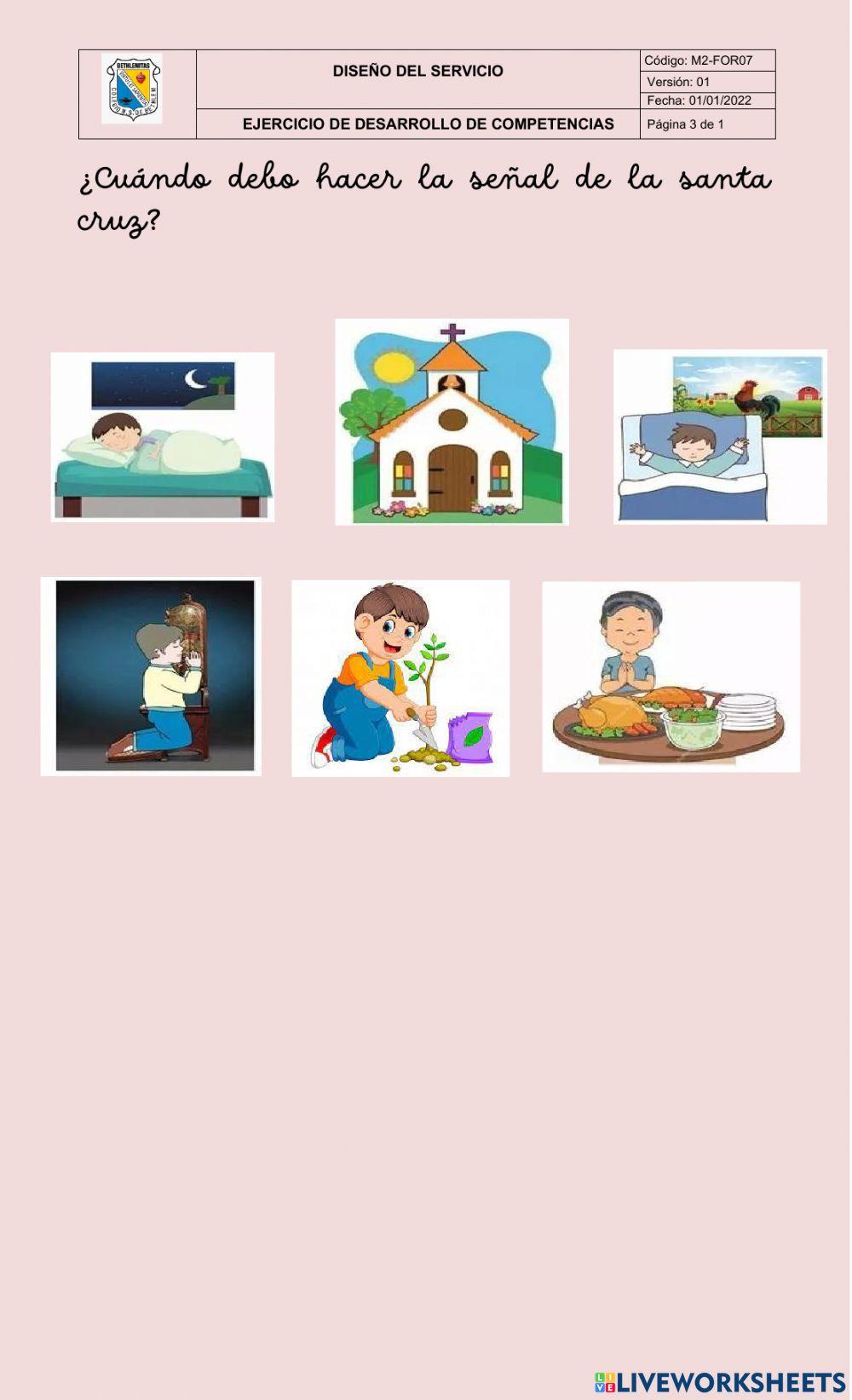 La señal de la cruz