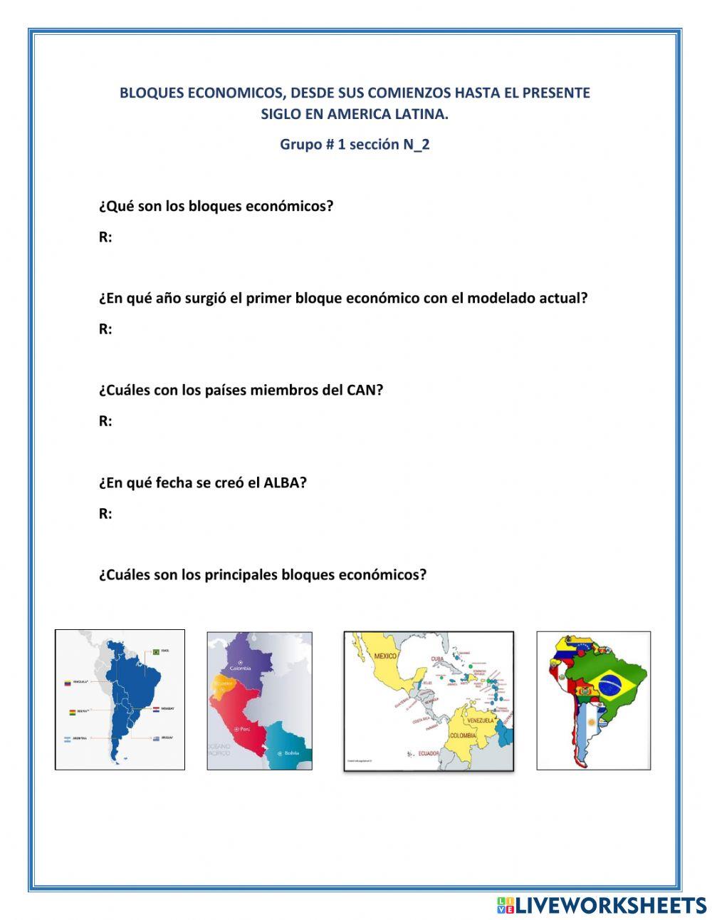 Bloques  Económicos