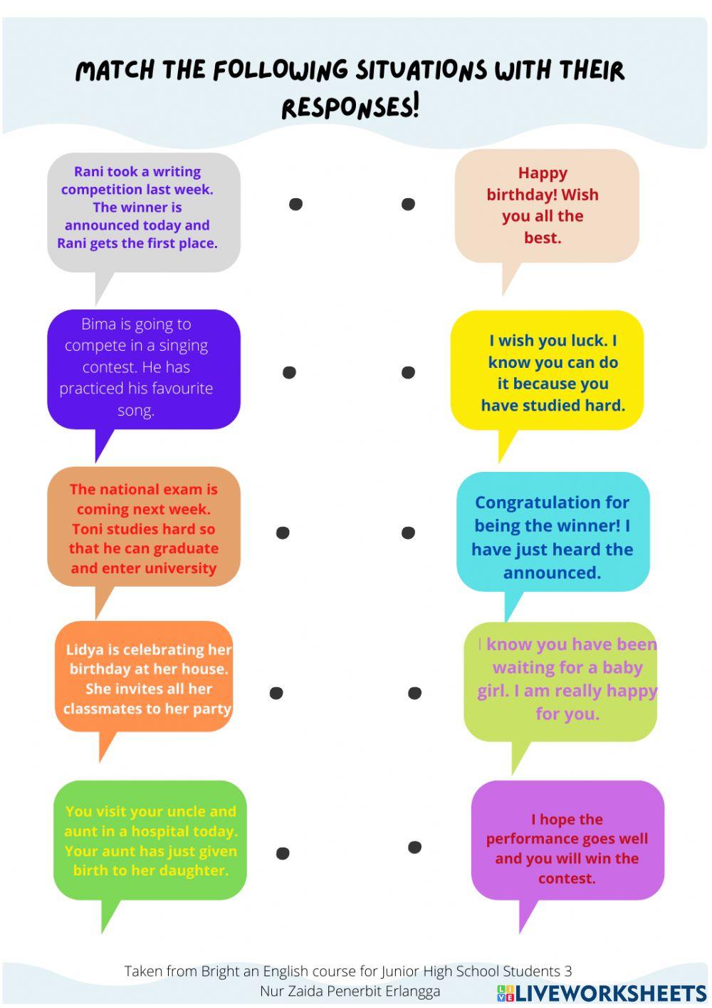 Expression of Congratulation