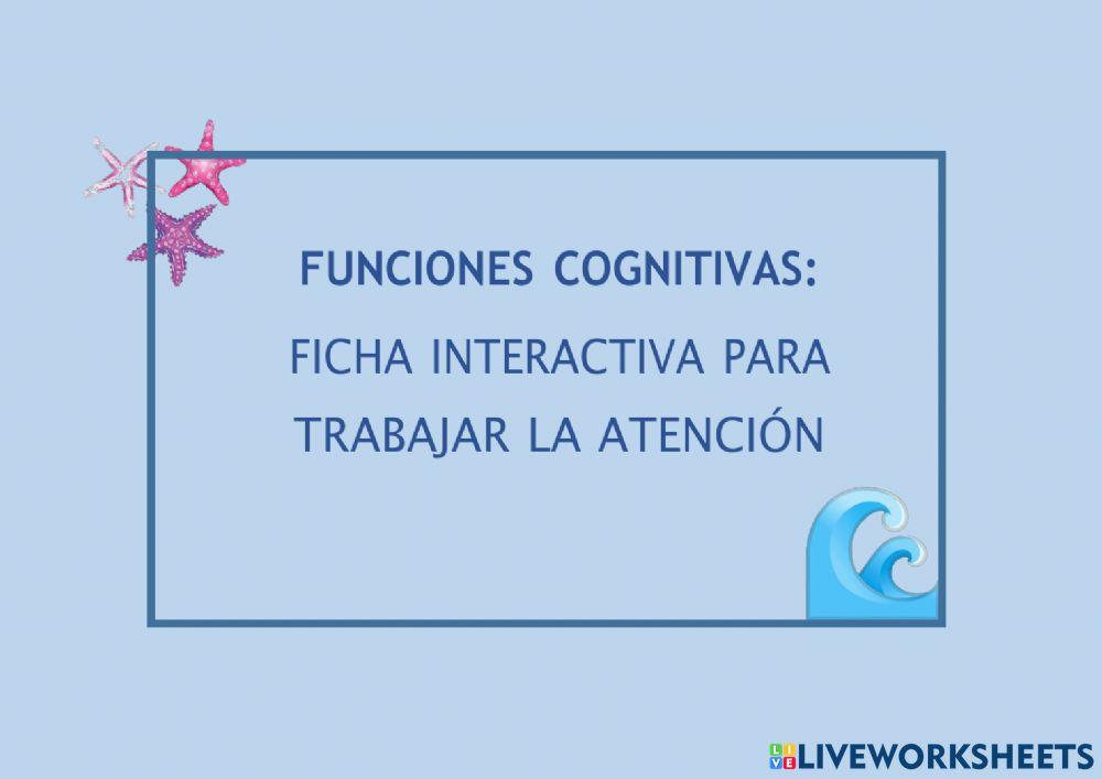 Trabajamos la atención con temática marina