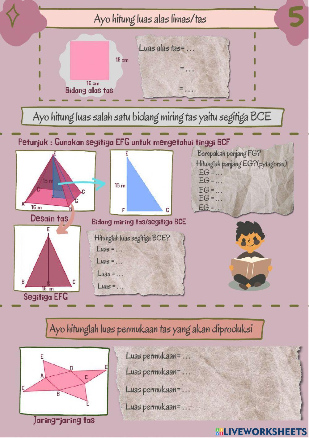 Lembar kerja siswa elektronik limas