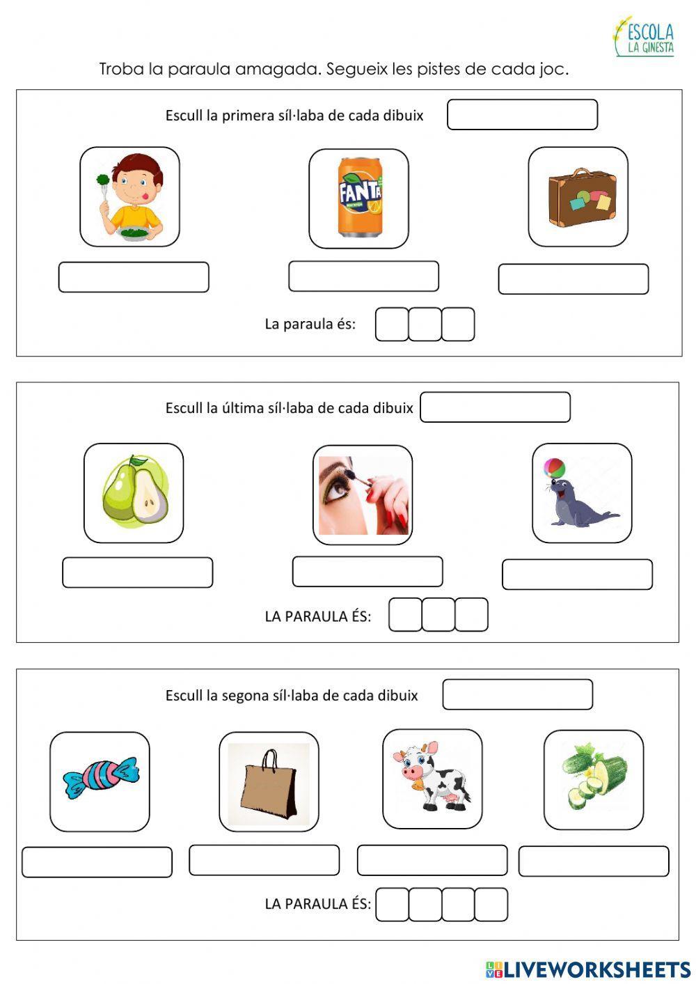 Paraula amagada (síl·labes)
