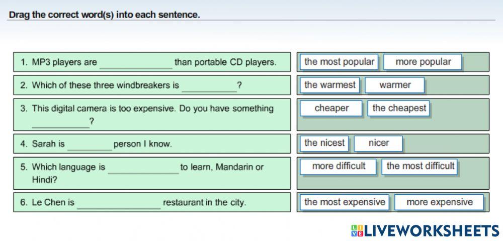 Review for final test