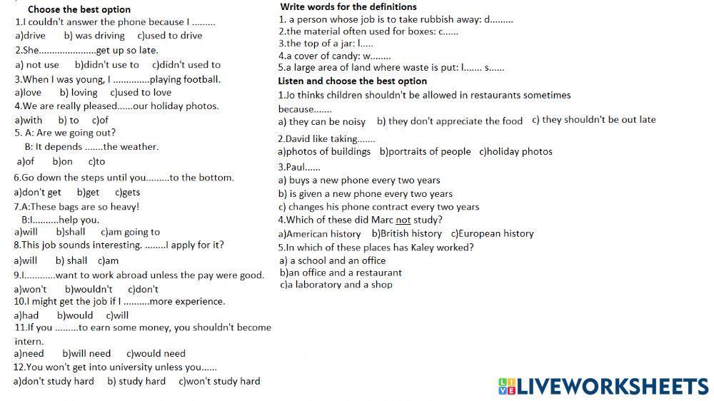 3&4 revision intermediate plus