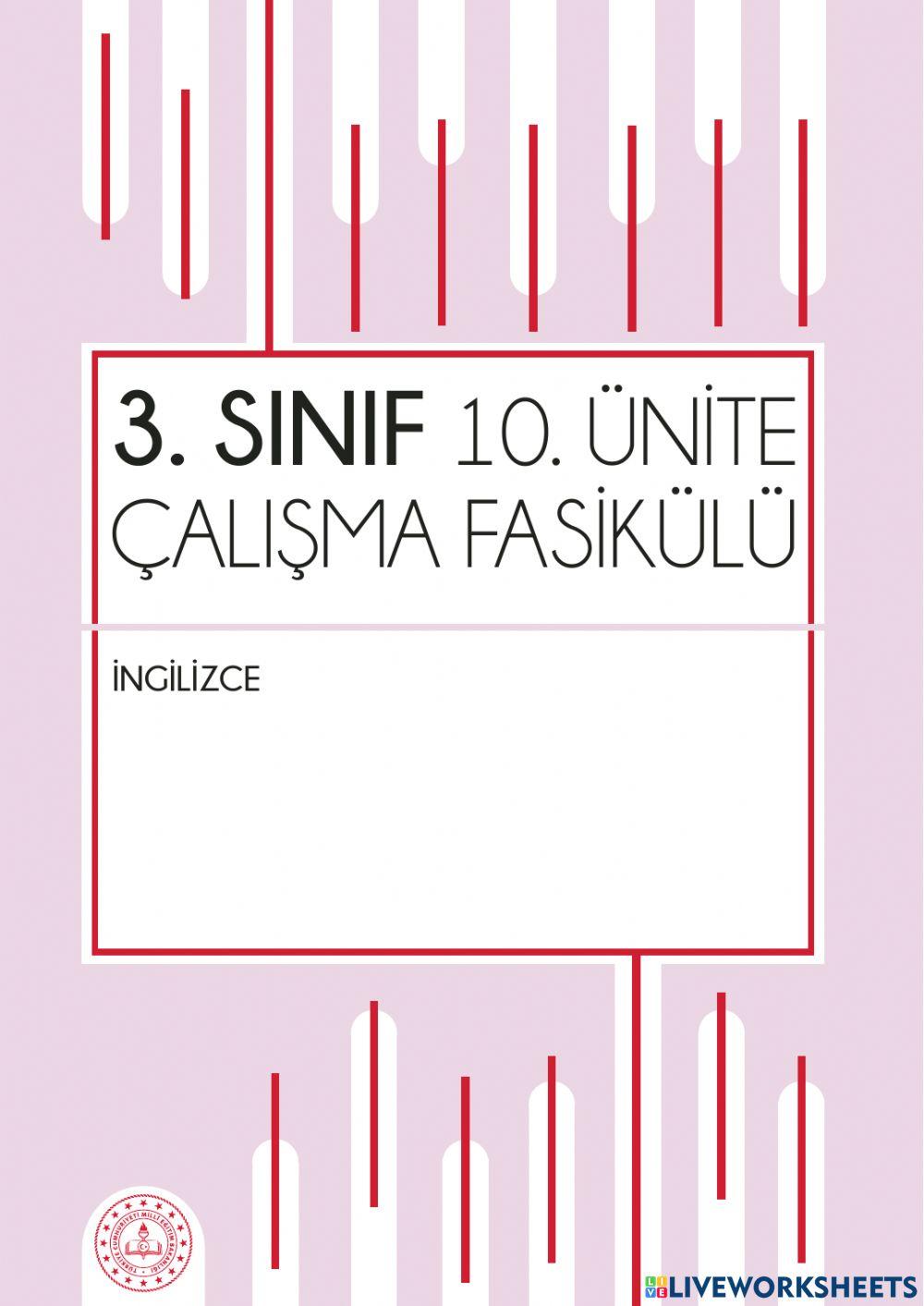 3rd Grade unit 10 Nature Study Fascicle Part 1