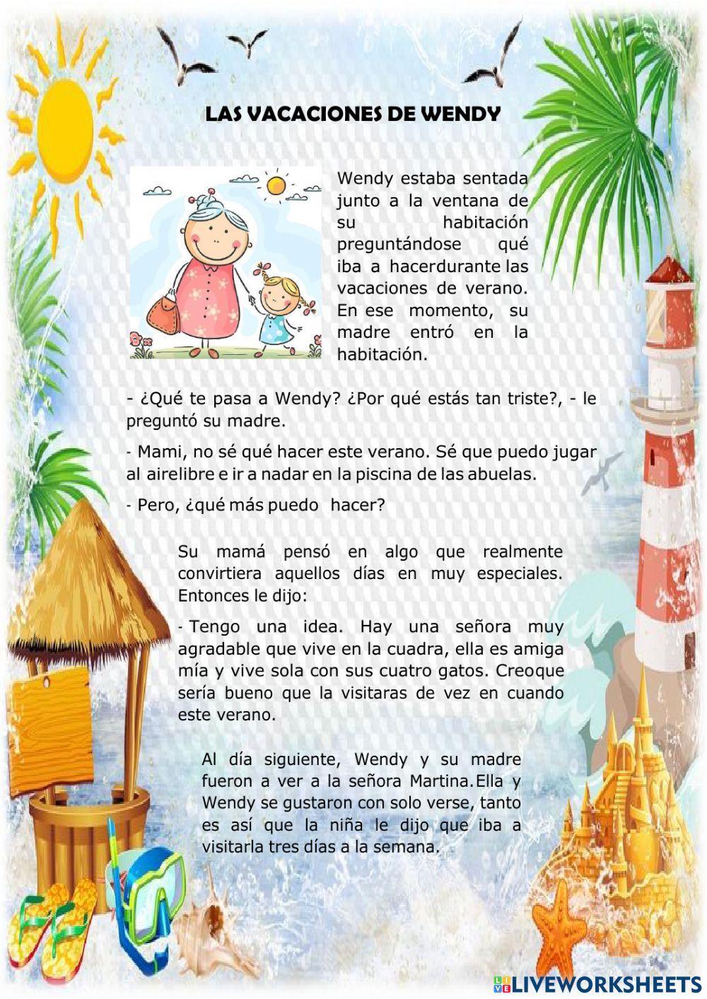 Las vacaciones Las vacaciones