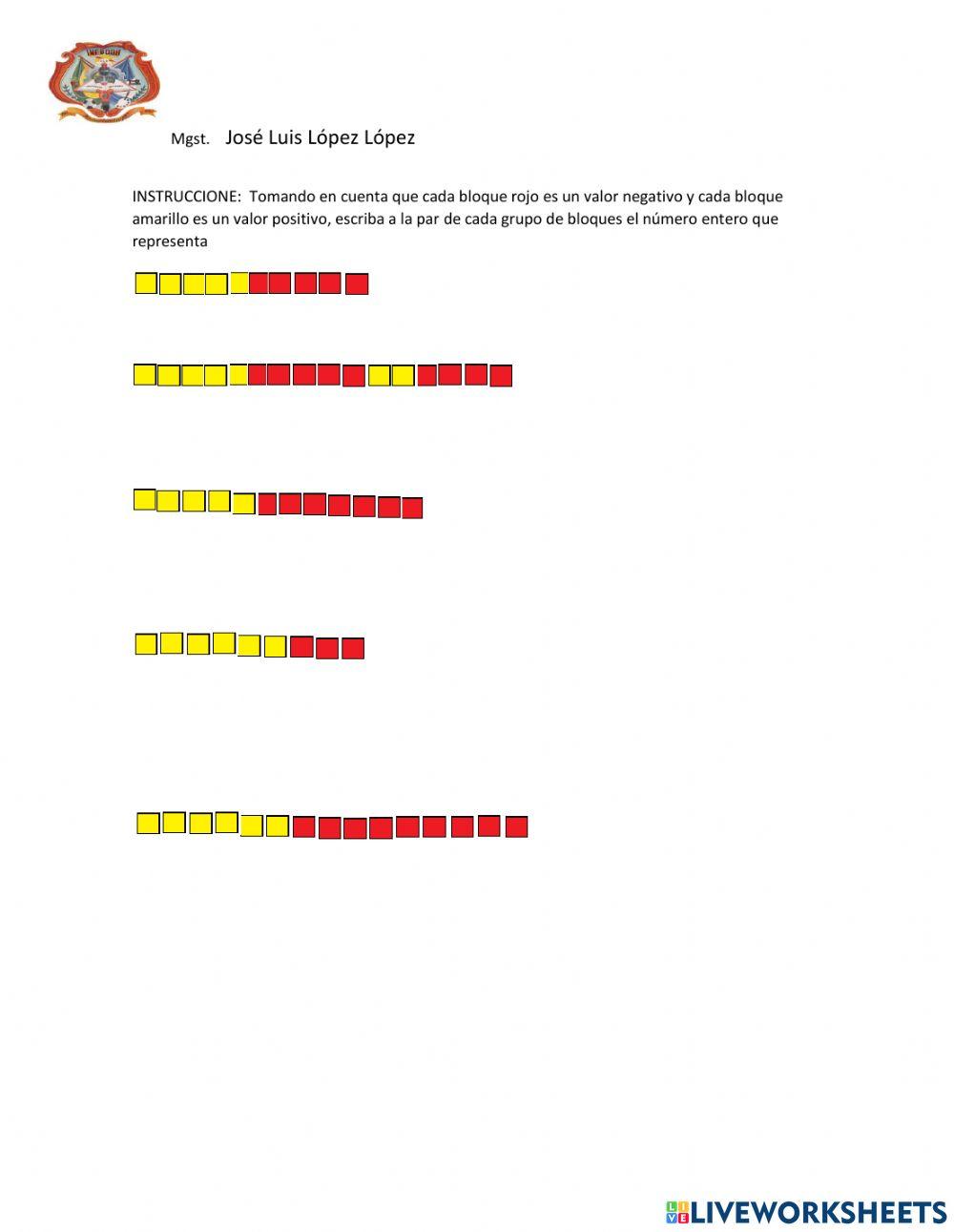 Representación de números enteros