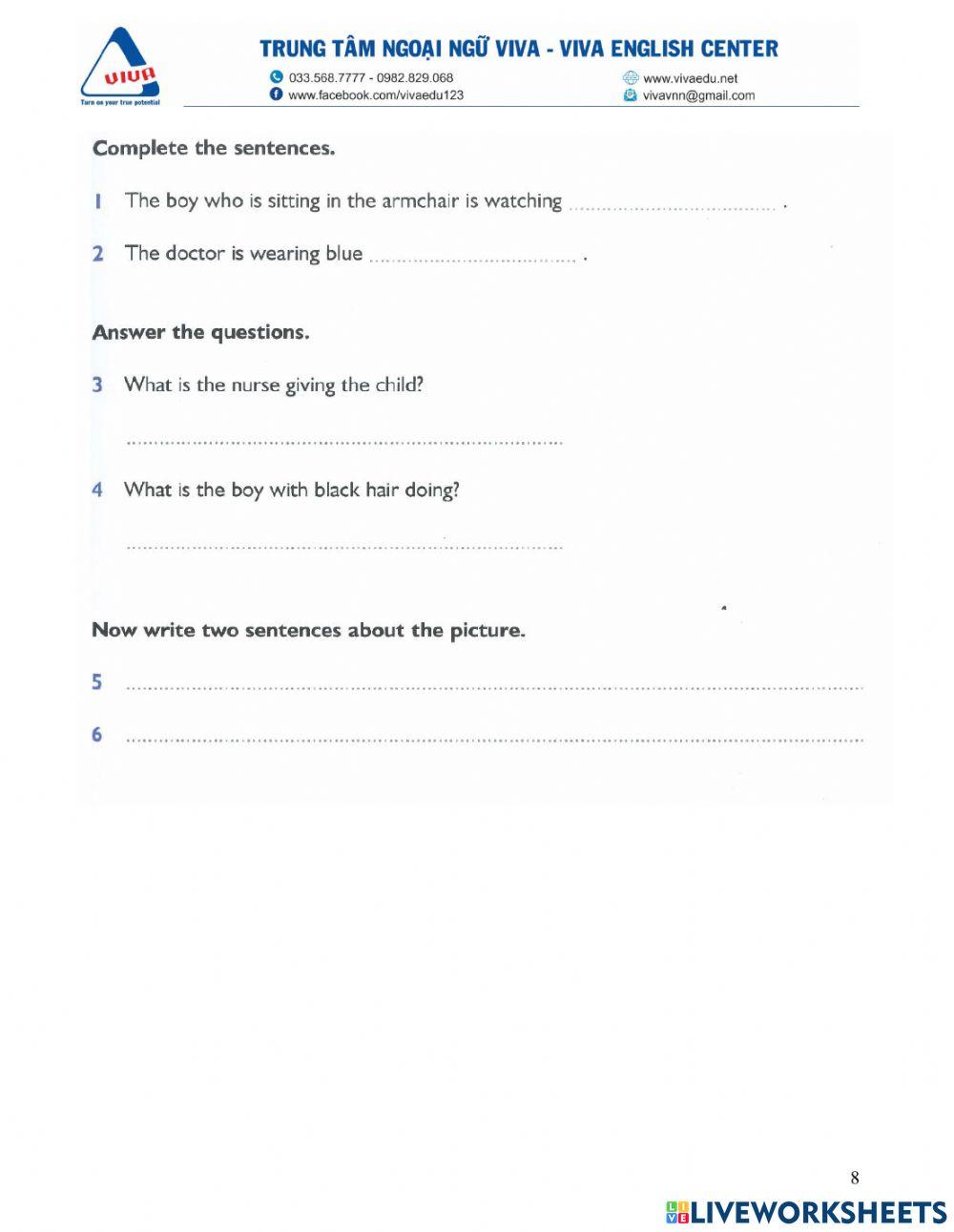 Idict 2 - Unit 2 - Listening, reading and writing skill practice - Worksheet 2