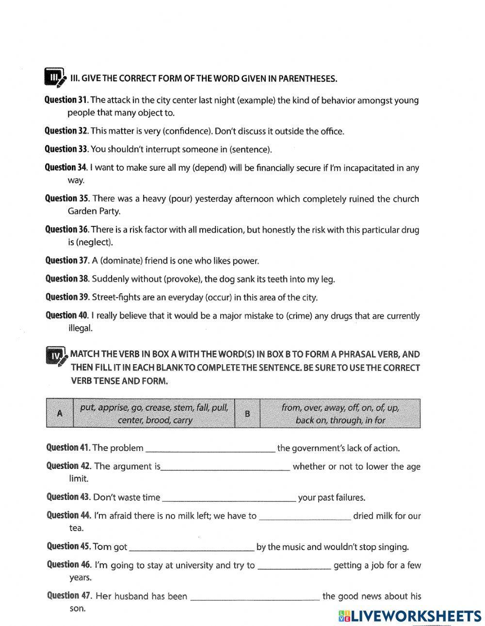 Đề thi thử chuyên anh số 1