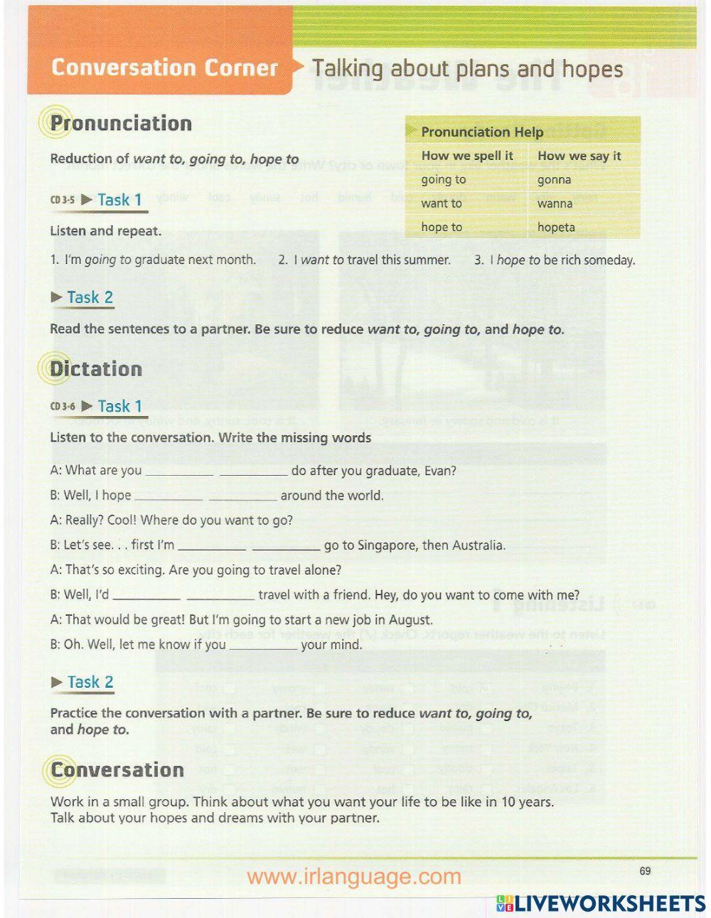 Unit 17- Plans and hopes