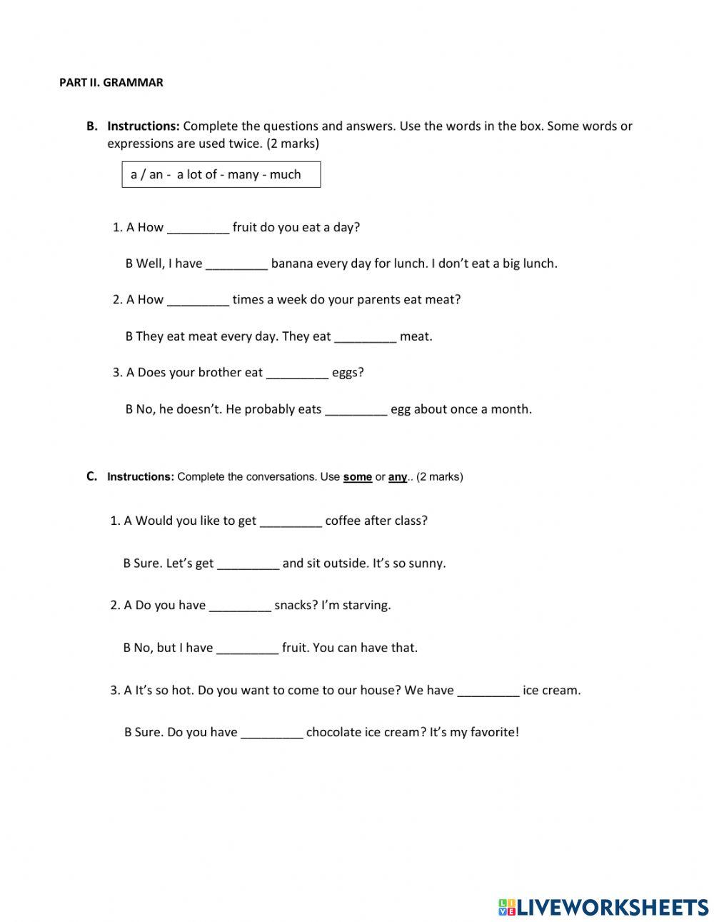 BASIC 6 - FINAL EXAM - TOUCHSTONE 1 - UNIT 12