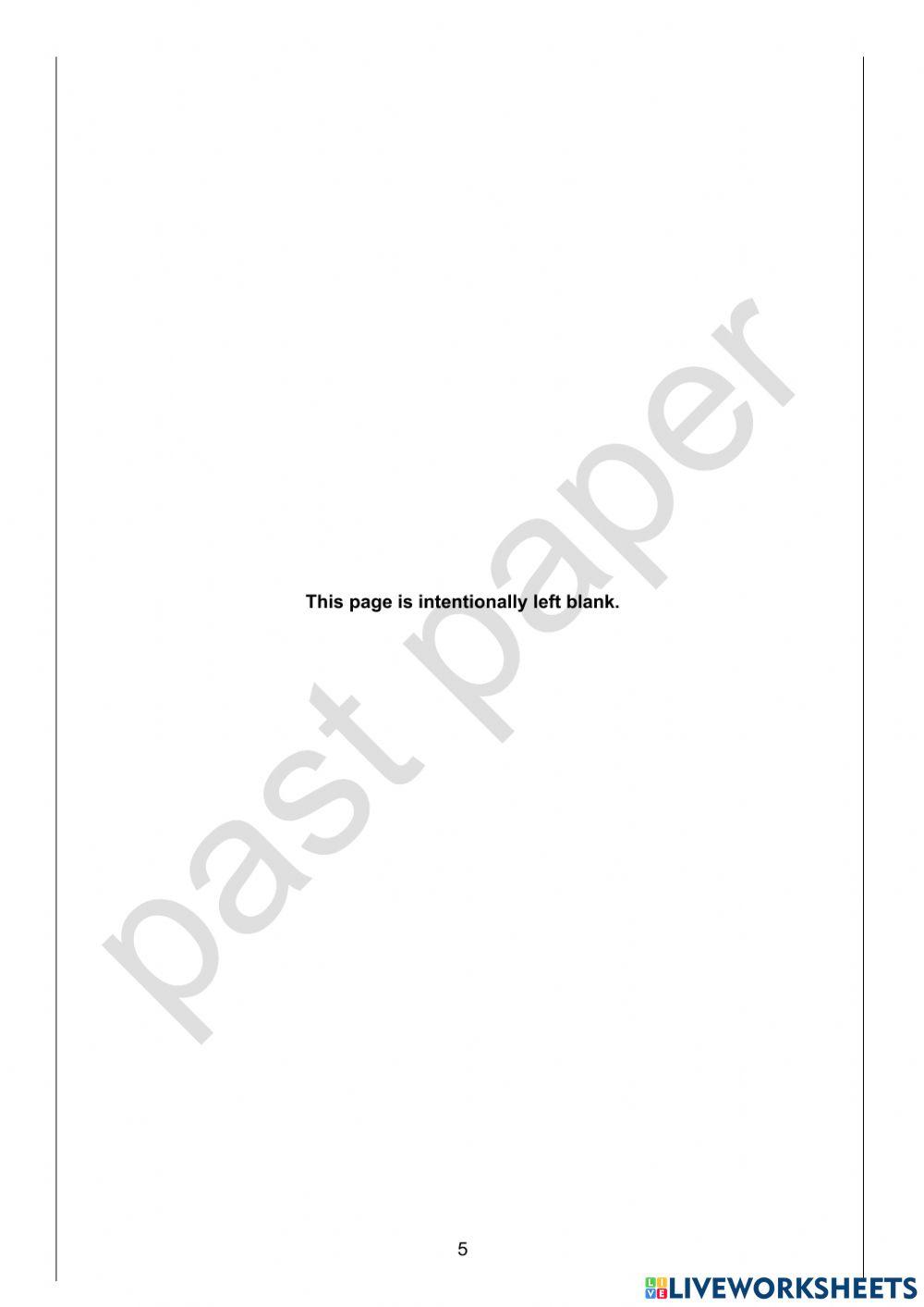 NCFE E3 Maths diagnostic Non-Cal