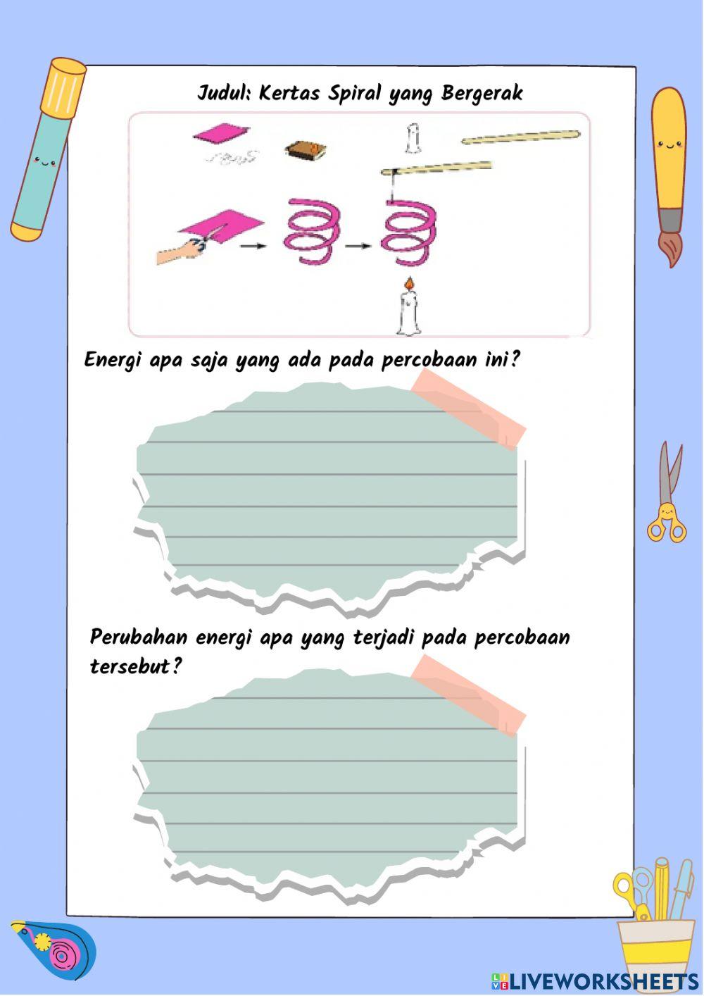 Energi dan Perubahannya