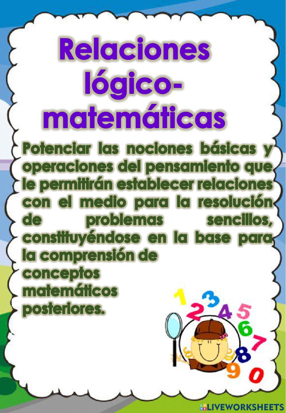 Ámbito Lógico matemática