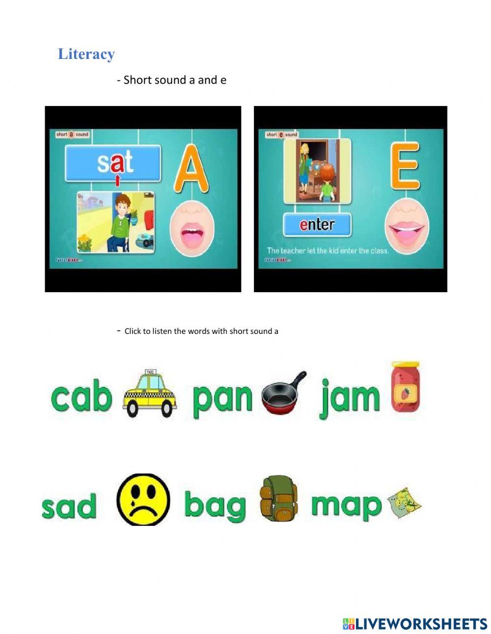 Weekly activities 12