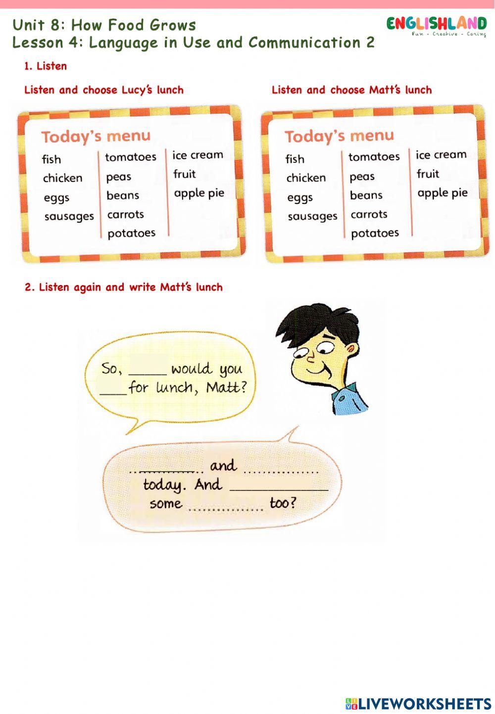 U8 L4 Language in Use