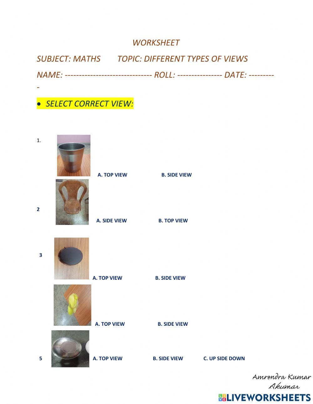 The way the world looks