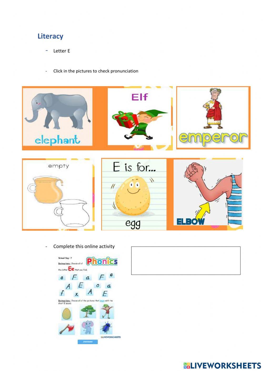 Weekly activities 11