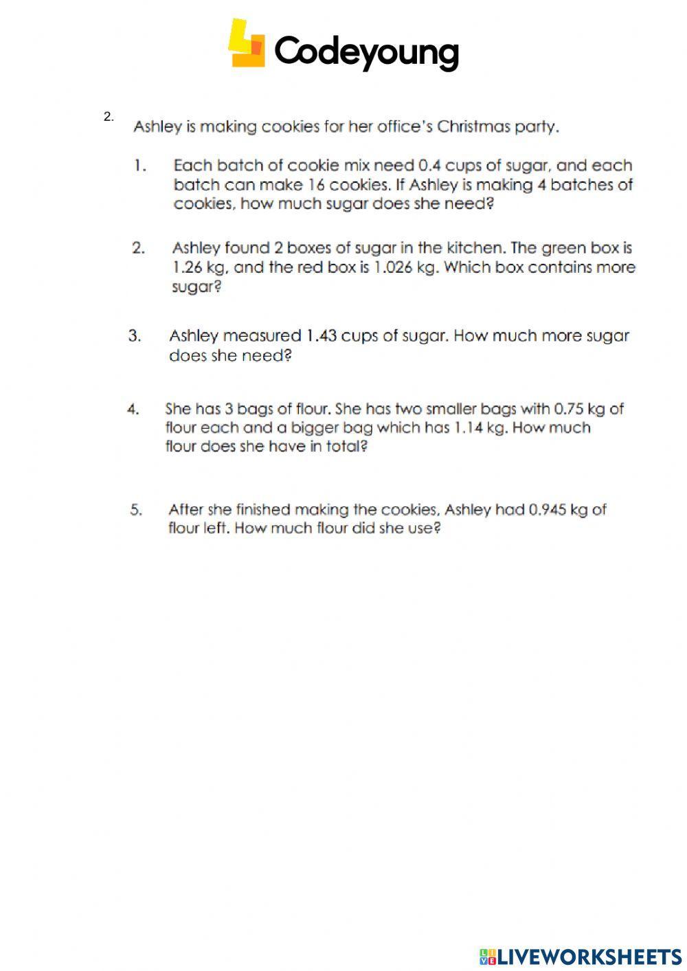 Content hw word problems long division method for decimals worksheet