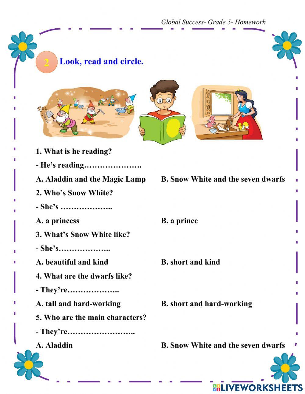 Unit 8 what are you reading? Lesson 2