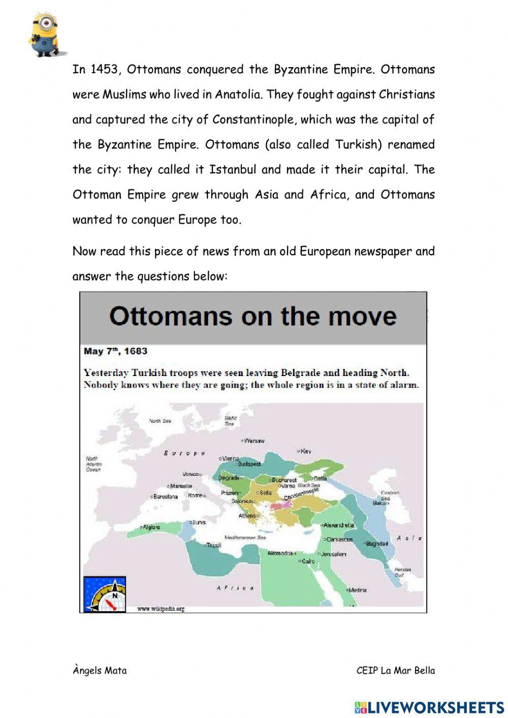 Ottomans on the move
