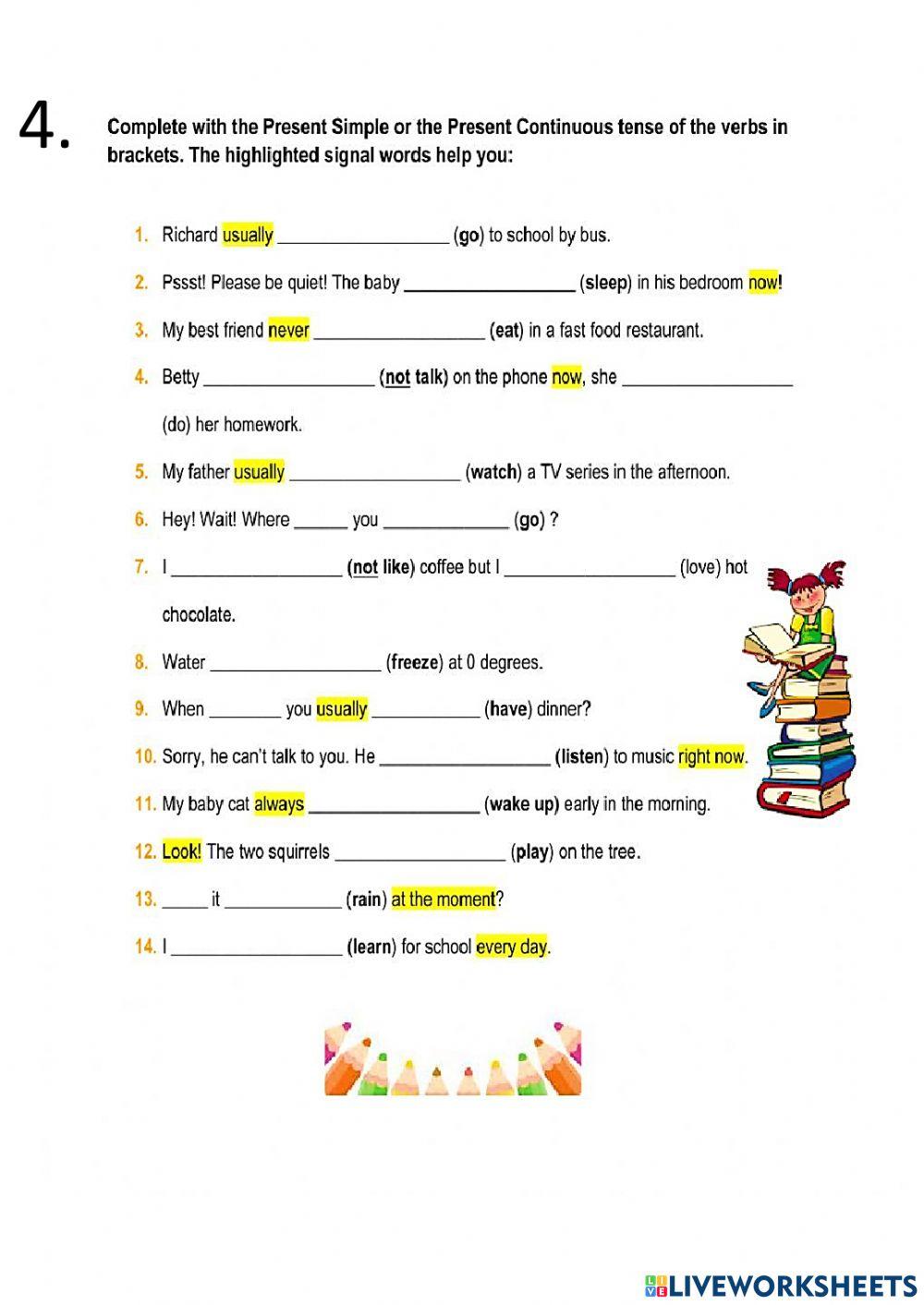 FINAL EXAM JUNIOR 7 online exercise for Live Worksheets