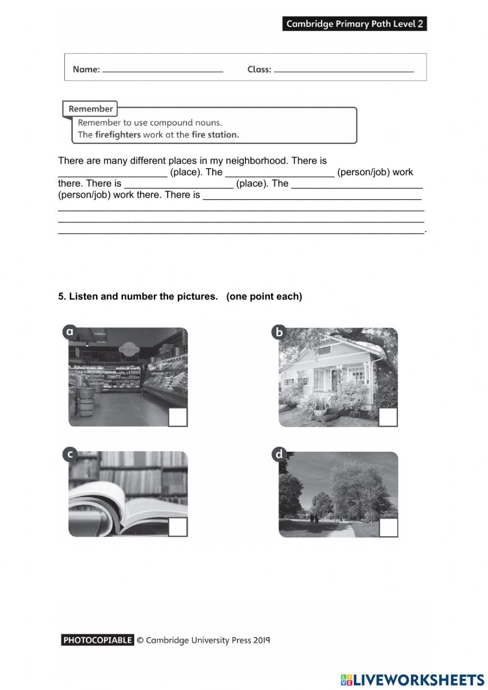 Unit test 1 c free interactive worksheets 6892587