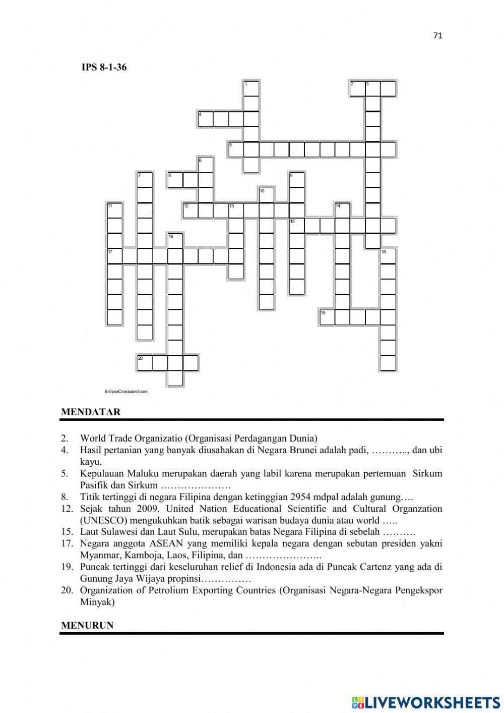 Crossword IPS