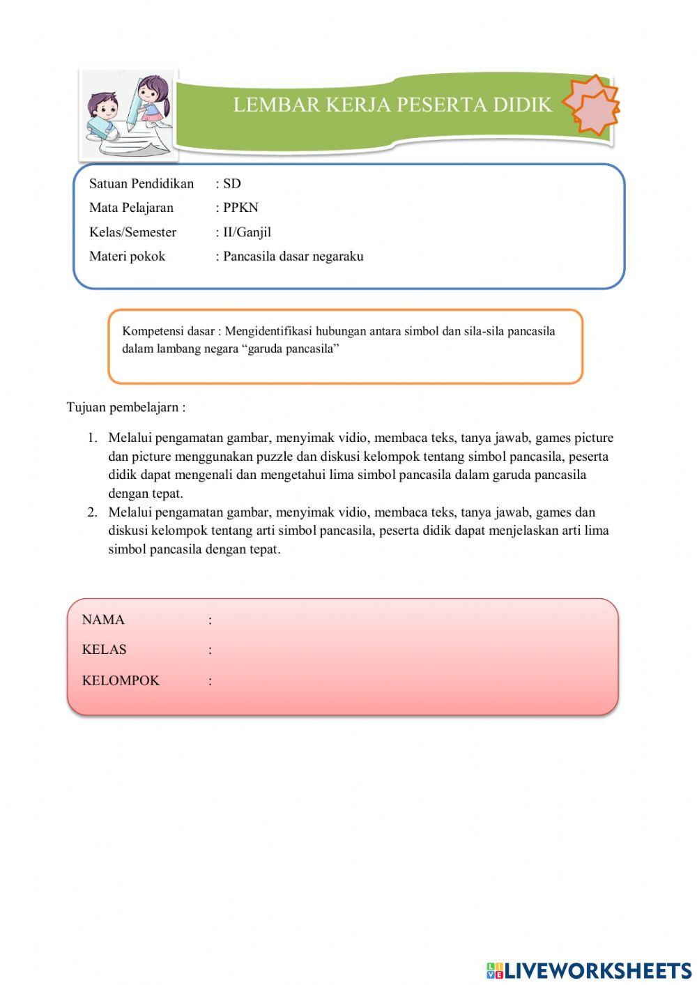 Pancasila dasar negaraku