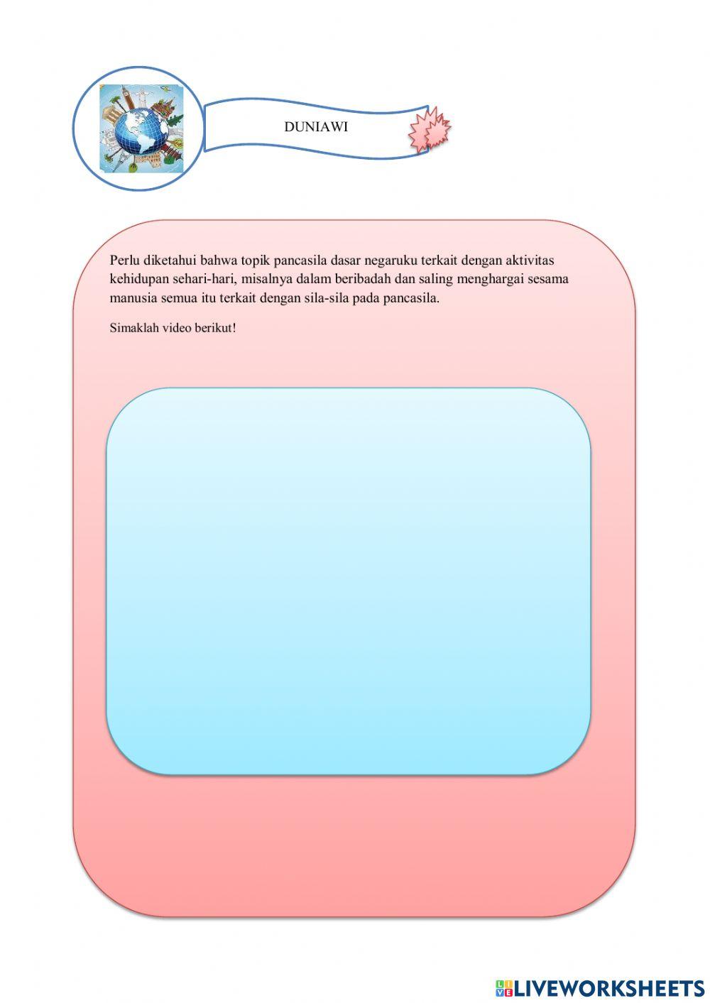 Pancasila dasar negaraku