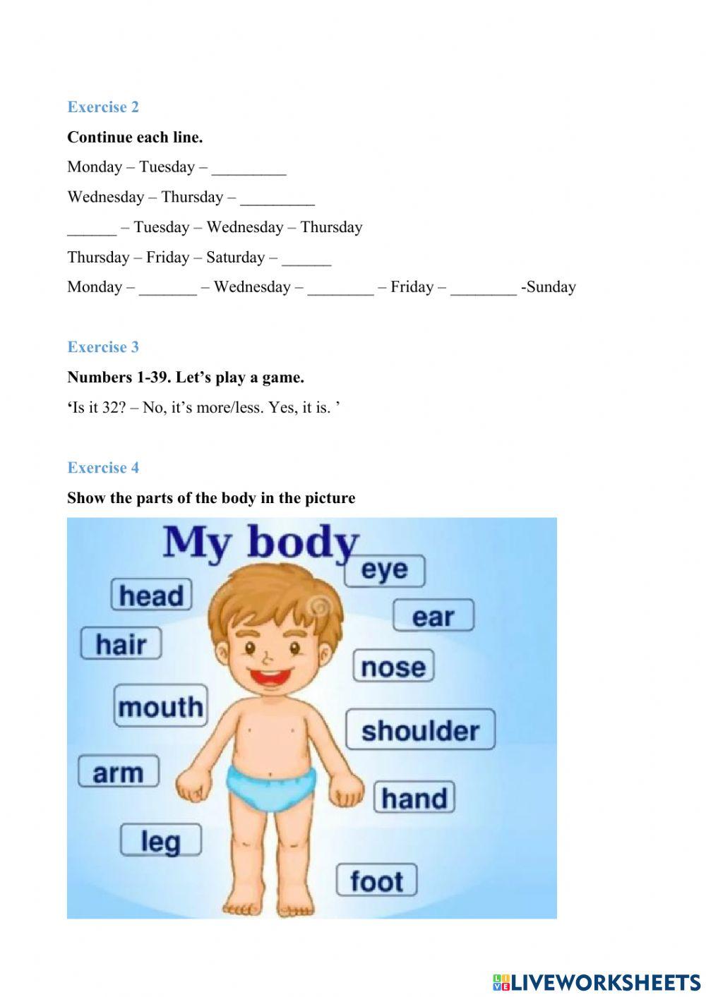 Family and Friends  Units 1-6