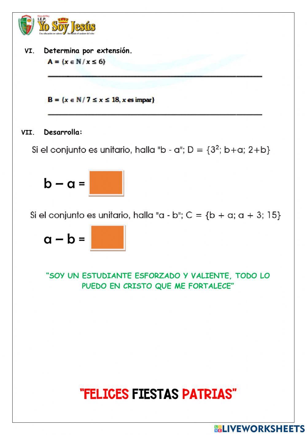 Examen de Aritmética
