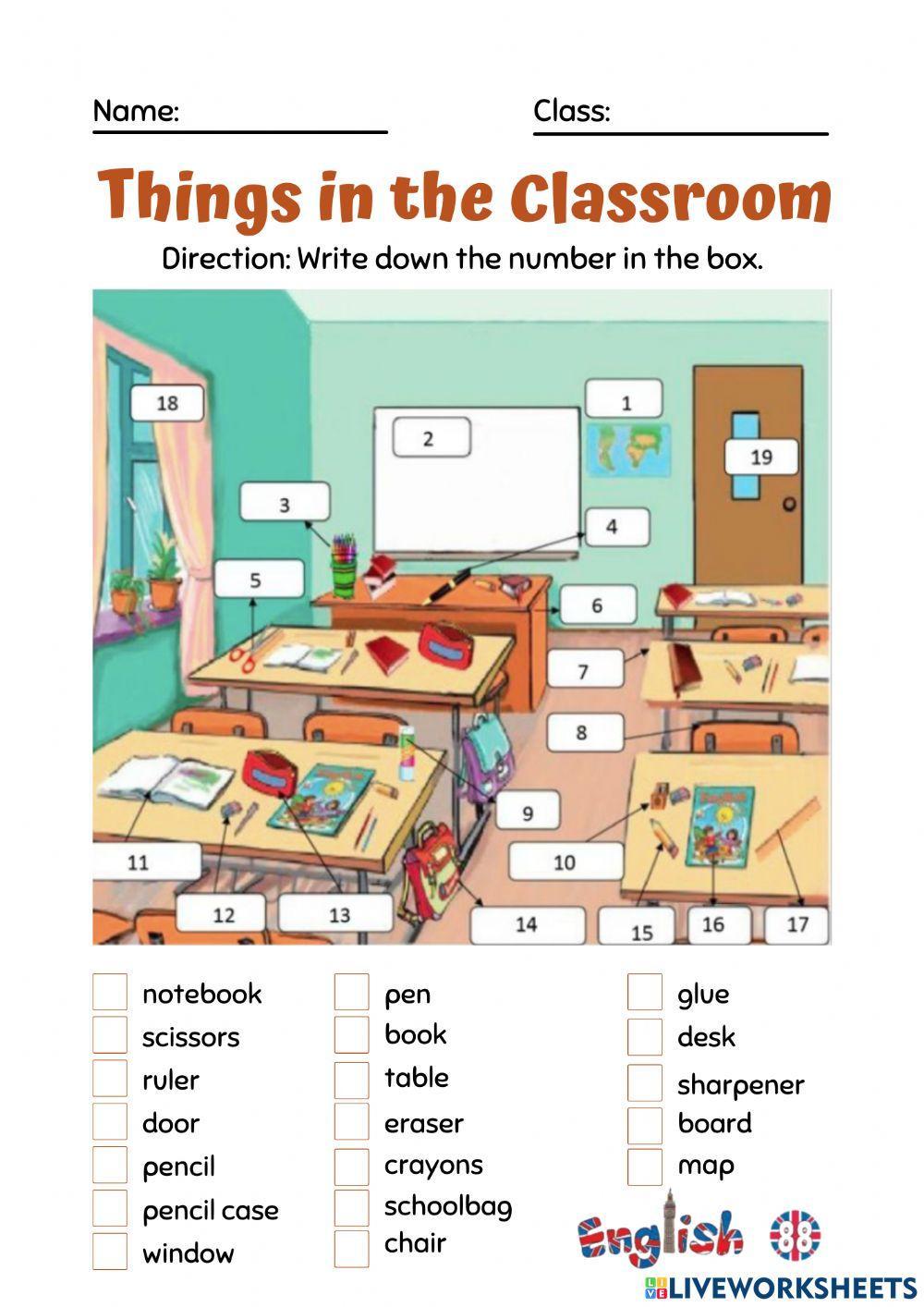 Things in the Classroom