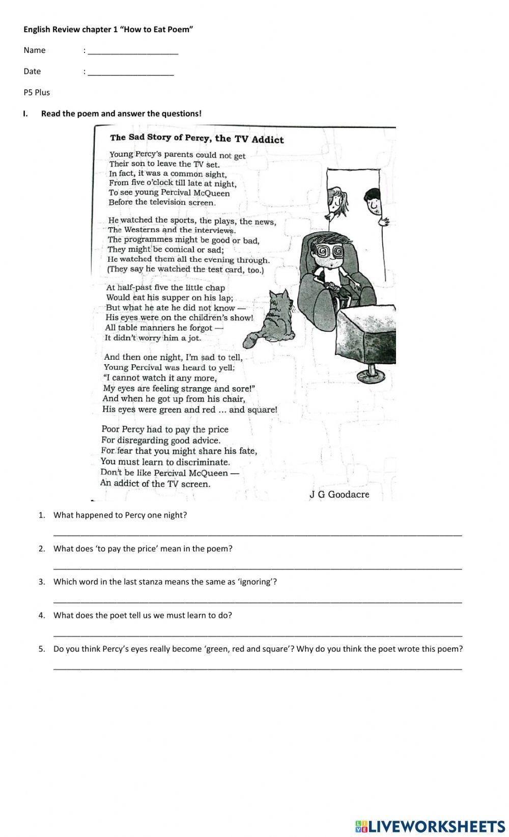 English Review Chapter 1