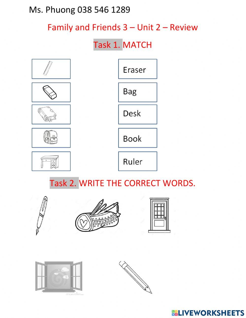 Unit 2 Review Exercise Live Worksheets Unit 2 Review Exercise Live Worksheets