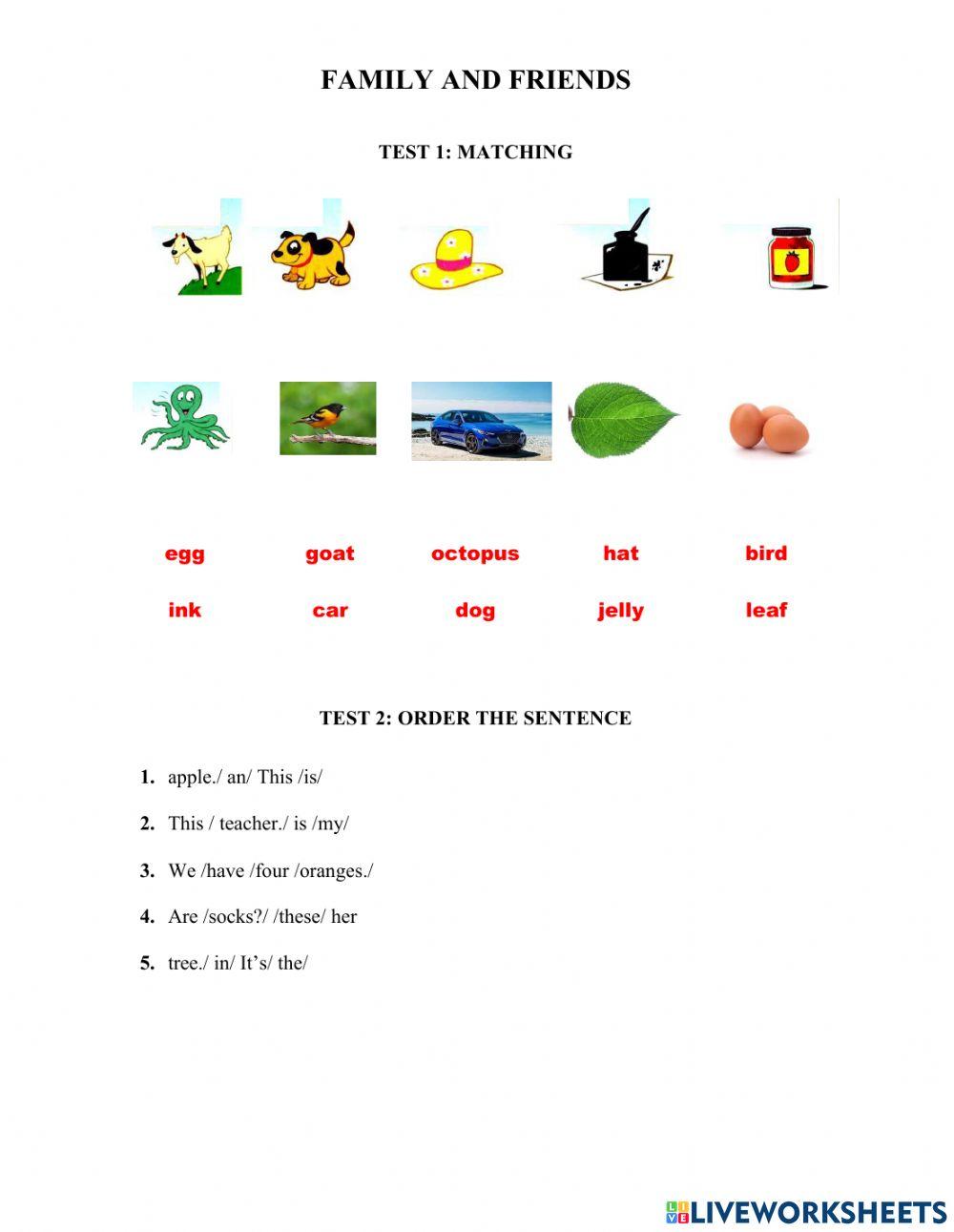 English grade 2 to 3