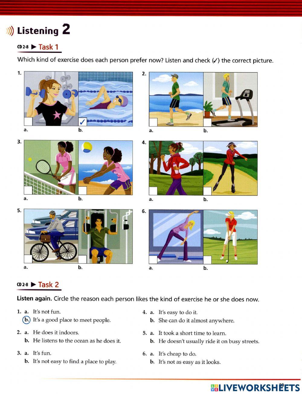 Unit 10 Listening supplementary