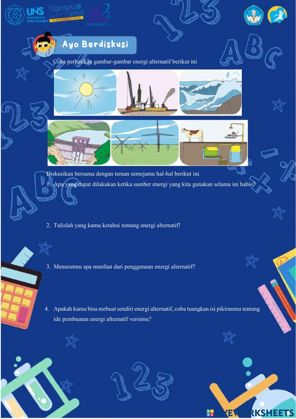 LKPD Pembelajaran IPA Tema Kayanya Negeriku (Upaya Pelestarian Alam)