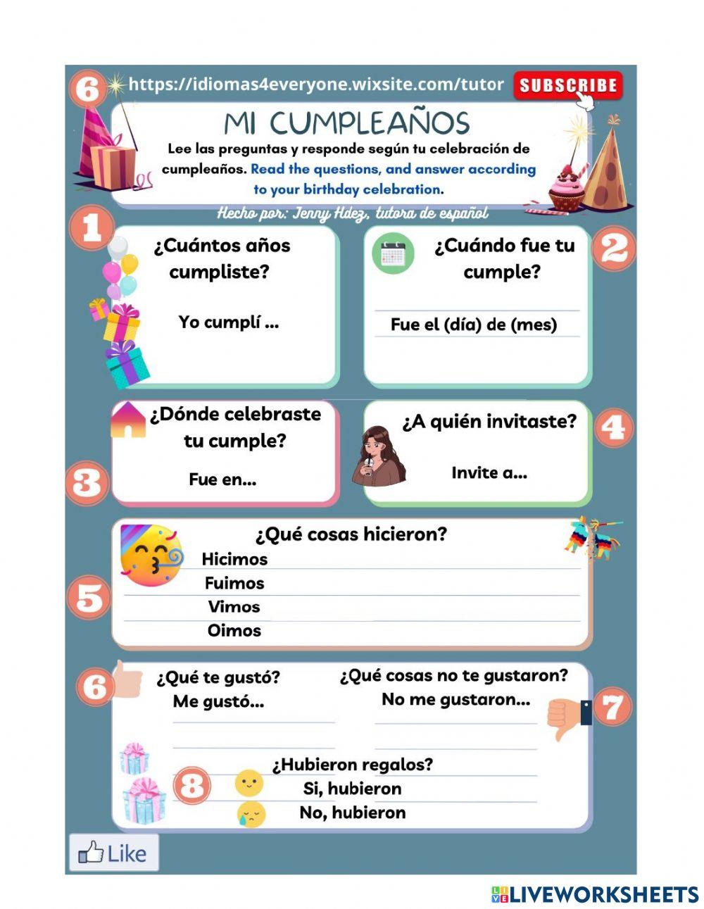 Fiesta de cumpleaños sorpresa