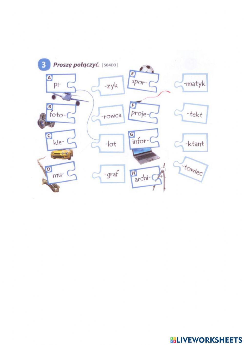 Zawody - połączyć