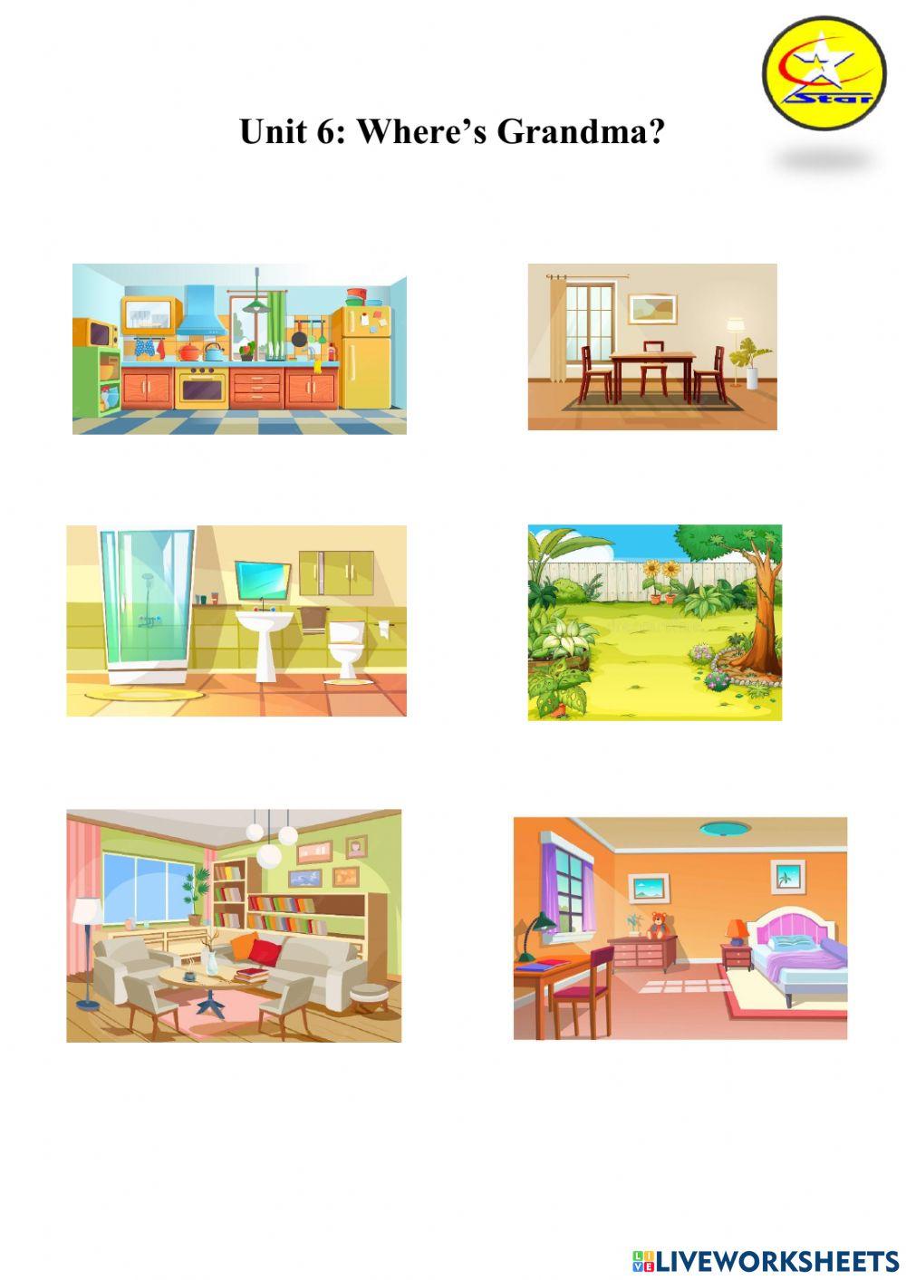 Unit 6: where's grandma?