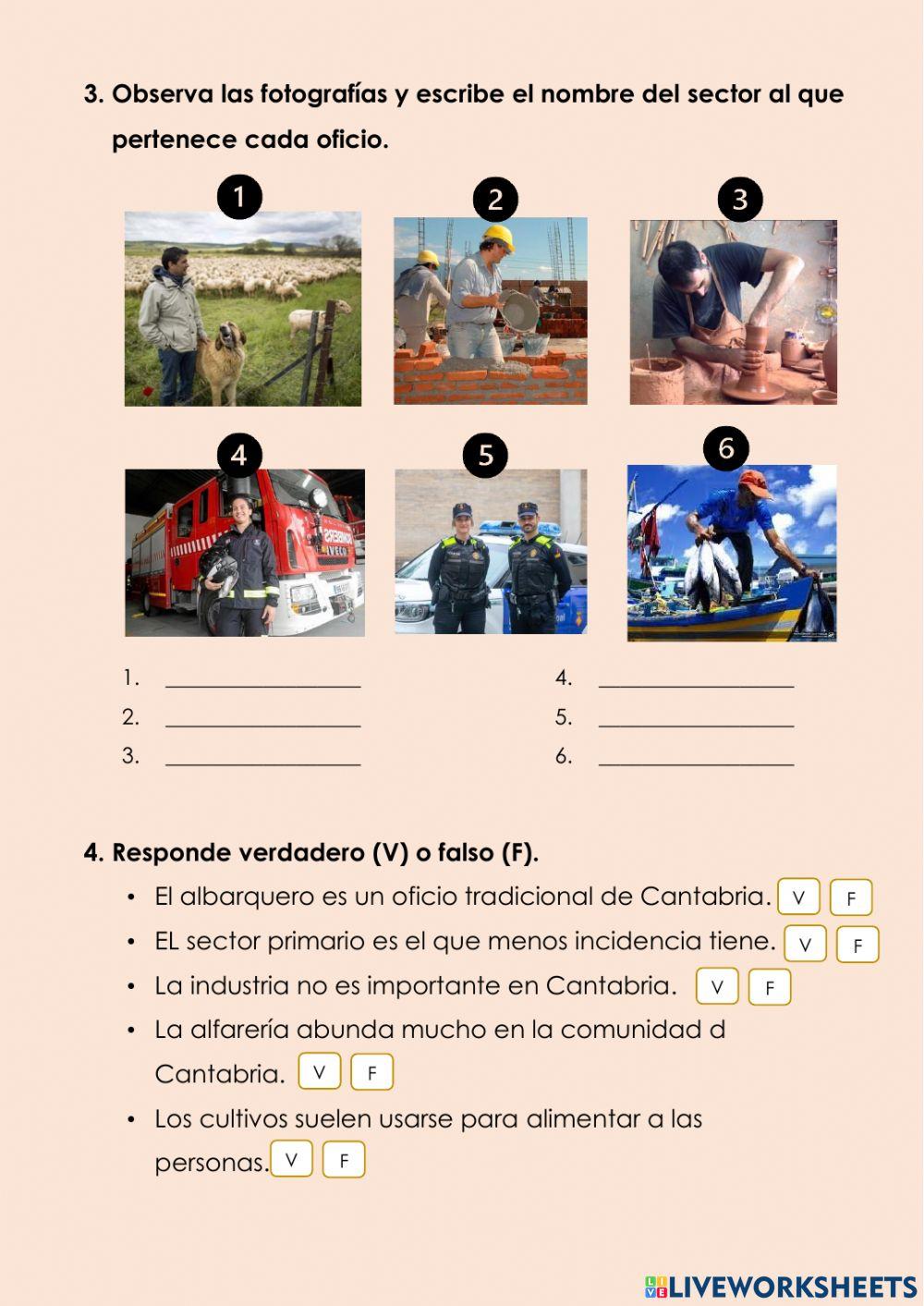 Trabajos de Cantabria