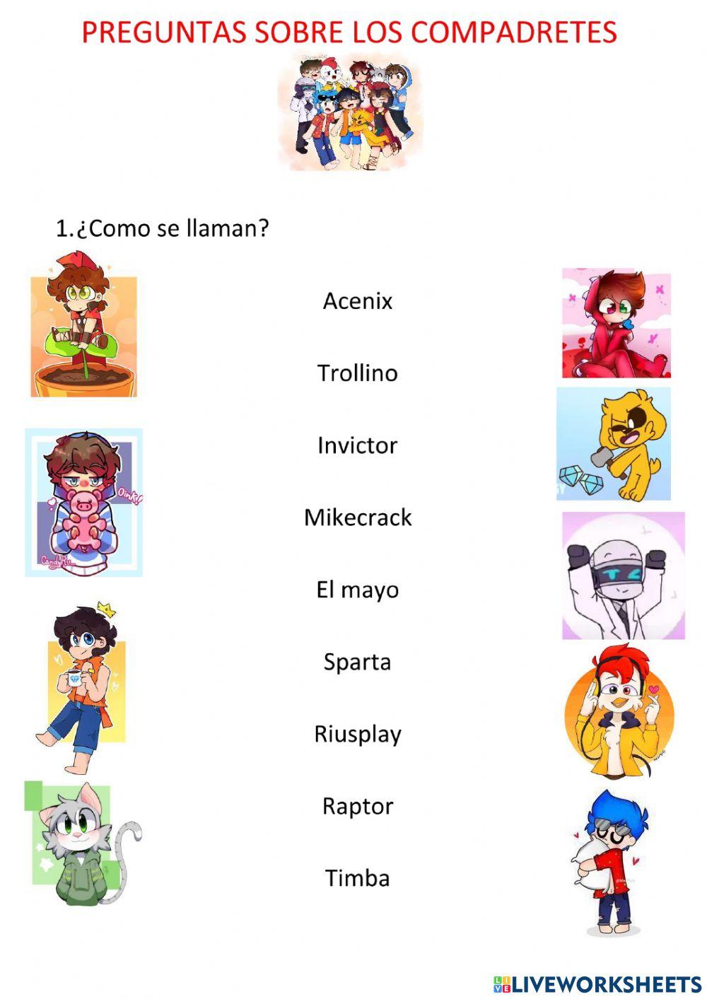 Preguntas sobre los compadretes