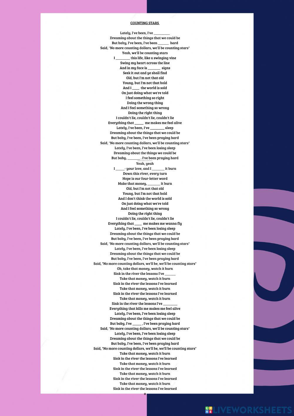 Present (Perfect) Simple & Continuous