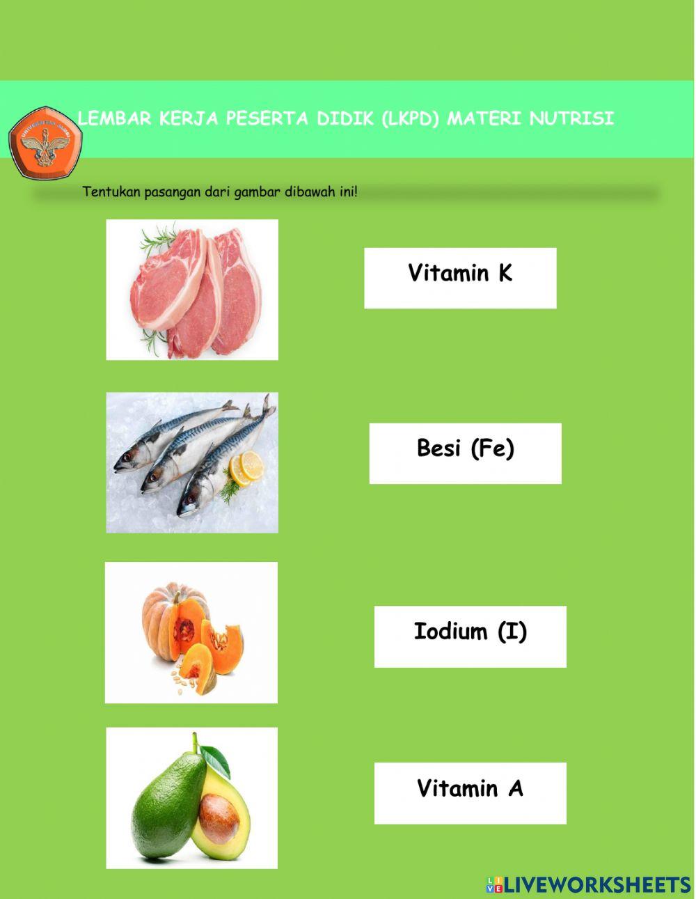 Nutrisi Pada Makanan