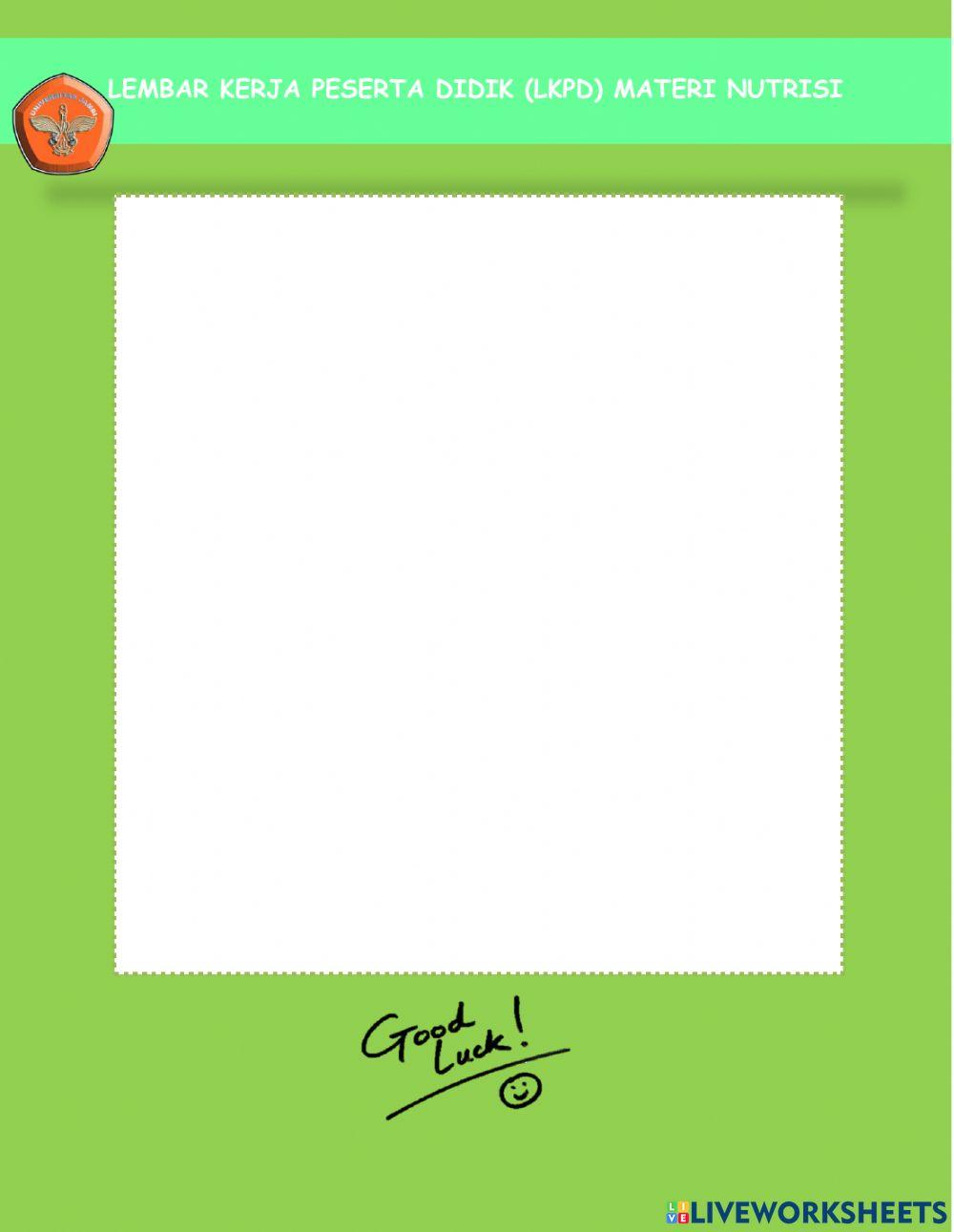 Nutrisi Pada Makanan